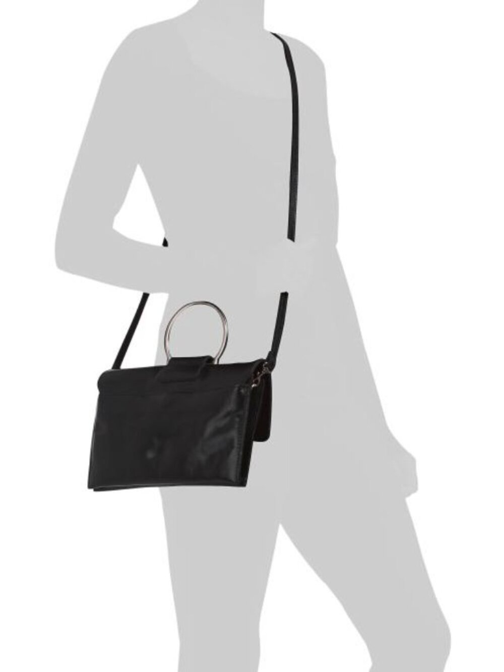 PATRICIA NASH Leather Belvi Metal Handle Crossbody - Picture 5 of 5